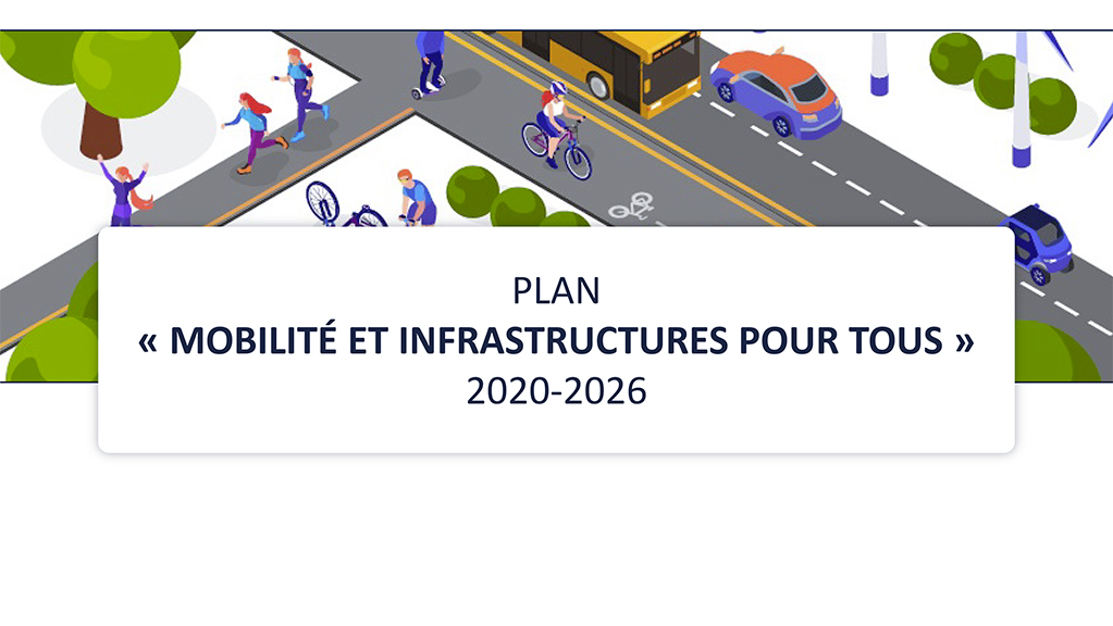 Un webinaire pour présenter le plan « Mobilité et Infrastructures pour tous »2020-2026